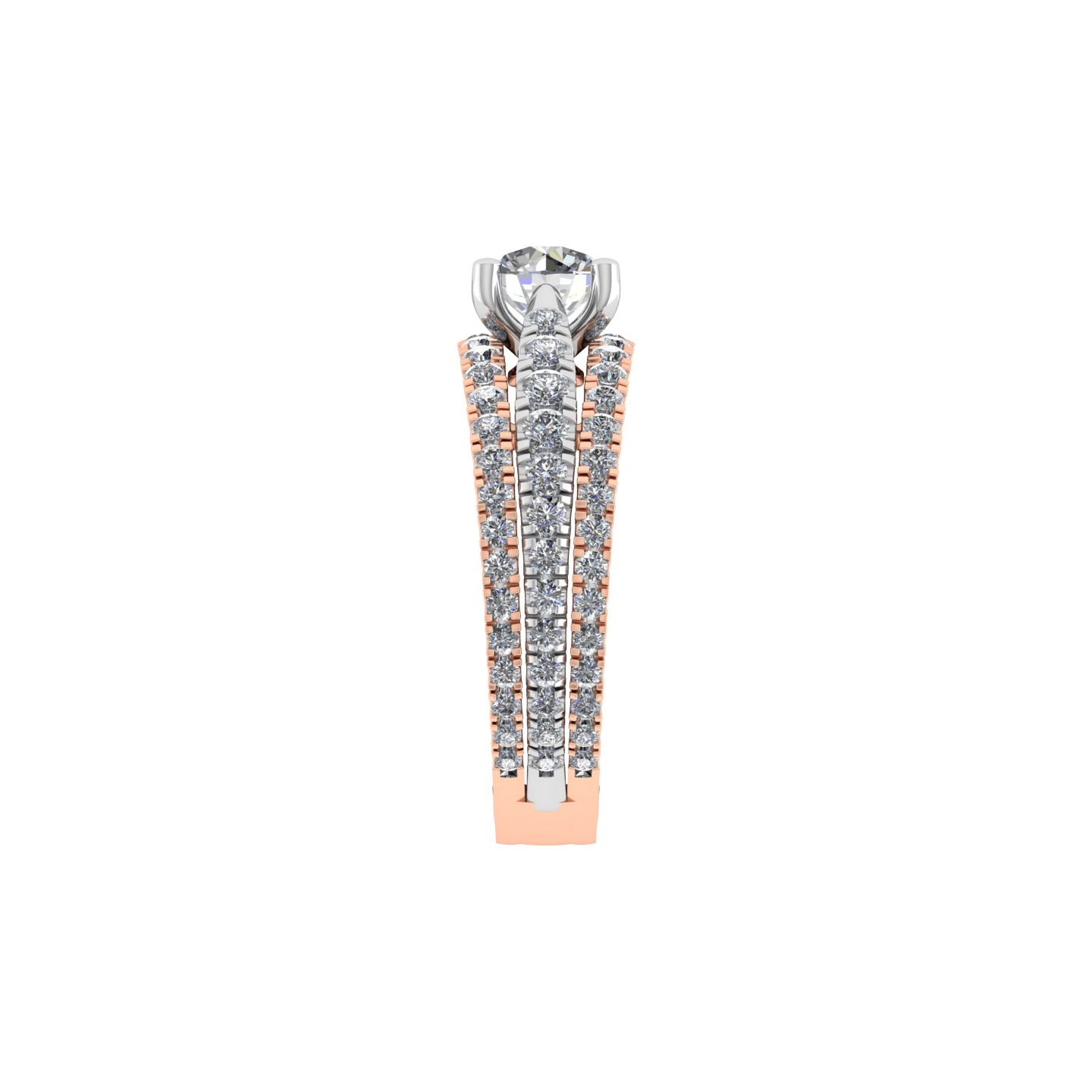 18K Gold Diamond Ring  -  JN030609-R186