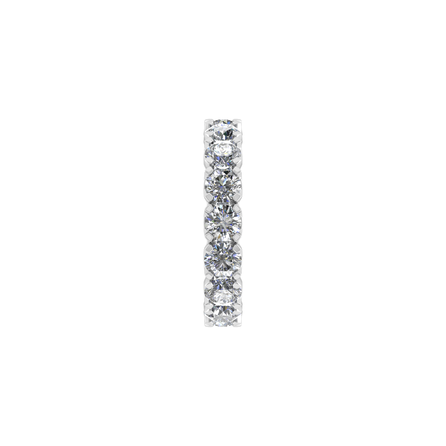 Beautiful Sophisticated Design 18K White Gold Diamond Ring  -  JN030609-R193